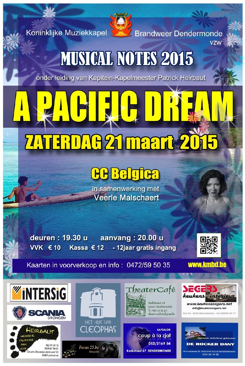 affiche Musical Notes 2015 - A Pacific Dream